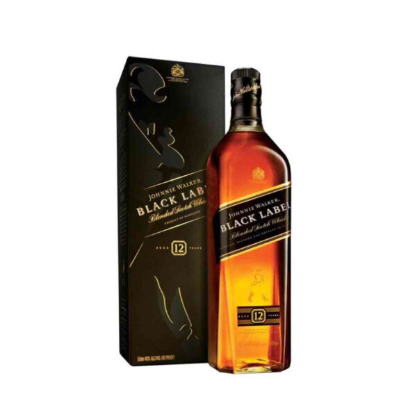 JOHNNIE WALKER BLACK LABEL 750ML