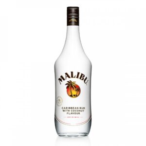 malibu caribbean rum with coconut flavour 210 1l 1